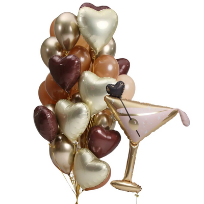Повітряні кульки з гелієм - Сhocolate martini 324 фото