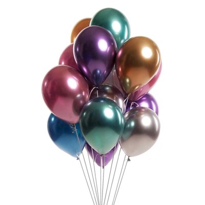Повітряні кульки з гелієм - Chrome 115 фото