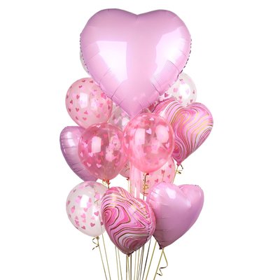 Повітряні кульки з гелієм - Sweet love pink 302 фото